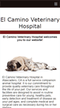 Mobile Screenshot of elcaminovet.com